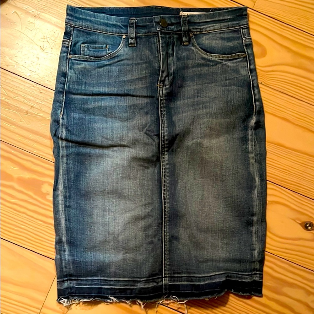 Denim Blue Skirt
